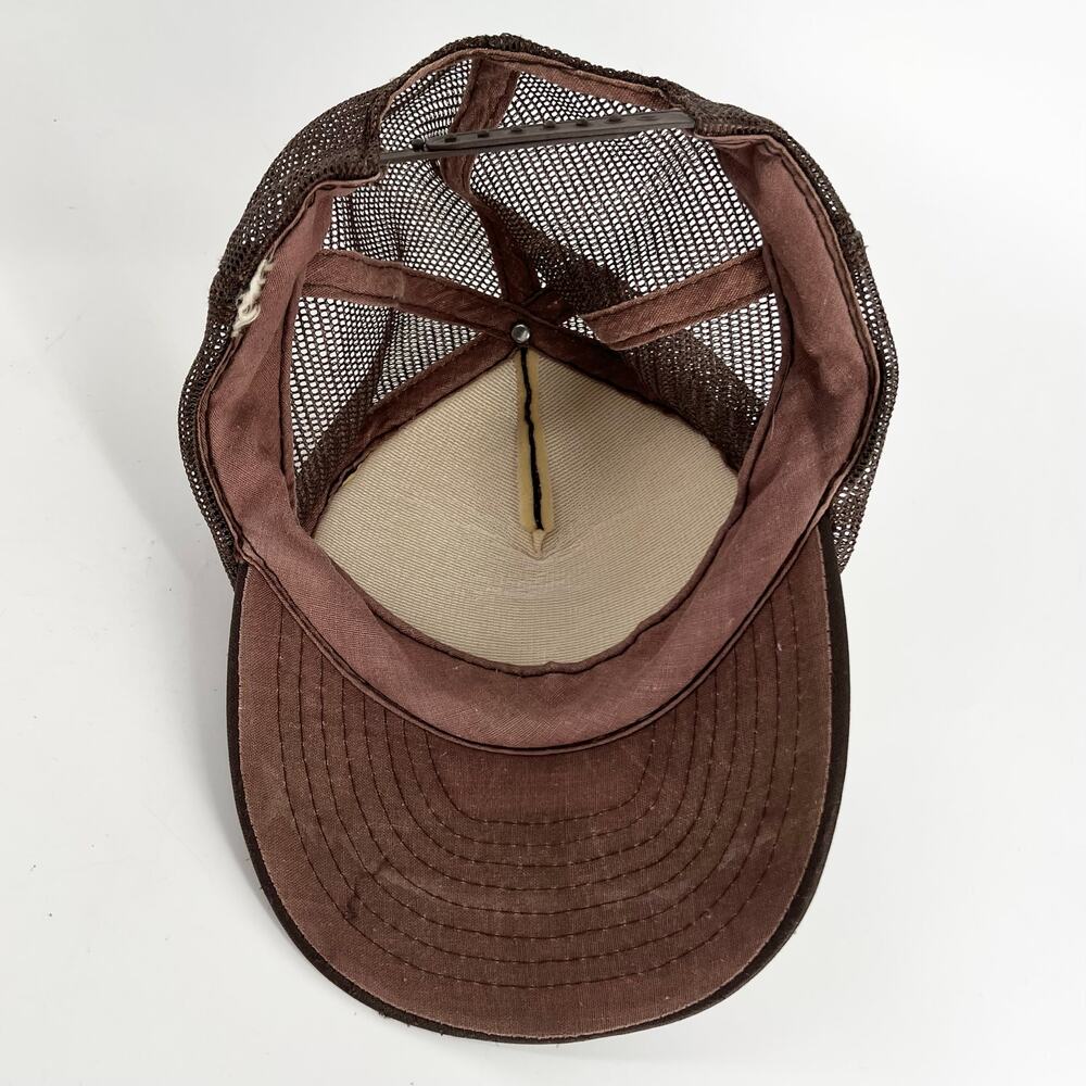 80s Mac Tools brown trucker hat 1980s vintage - Picture 5 of 5
